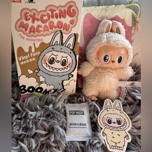 SOY MILK - Exciting Macaron Labubu.New.Box opened to verify. See photos.PopMart